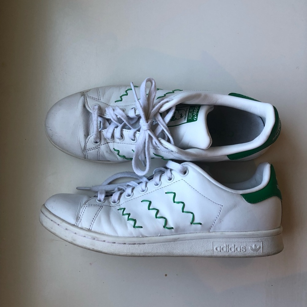 adidas Stan smith zig zag shoes mens9; womens10.5